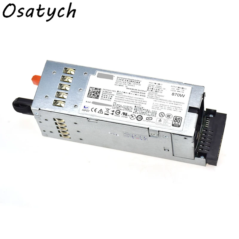 Для DELL R710 сервера Питание 870W N870P-S0 NPS-885AB в YFG1C 7NVX8 12v 71A