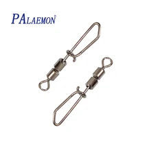 Palaemon 100 шт./лот Рыбалка Поворотный Высокое Скорость двойной прокатки поворотный с Т-образной формы Рыбалка Интимные аксессуары снасти