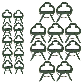 

60 pcs. Green Plant Clips Plant Clamps Perfect for Plant Protection Supported