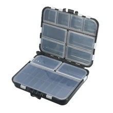 26 сетки Fly Рыболовная коробка пластиковый чехол для хранения приманка ложка крючок Приманка снасти Разъем Pesca водостойкие рыболовные снасти коробки