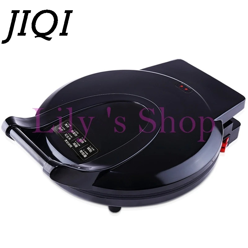

Electric Crepe Maker multifunction Pizza pan Pancake baking frying Machine two sides electrical heating grill Griddle US EU plug