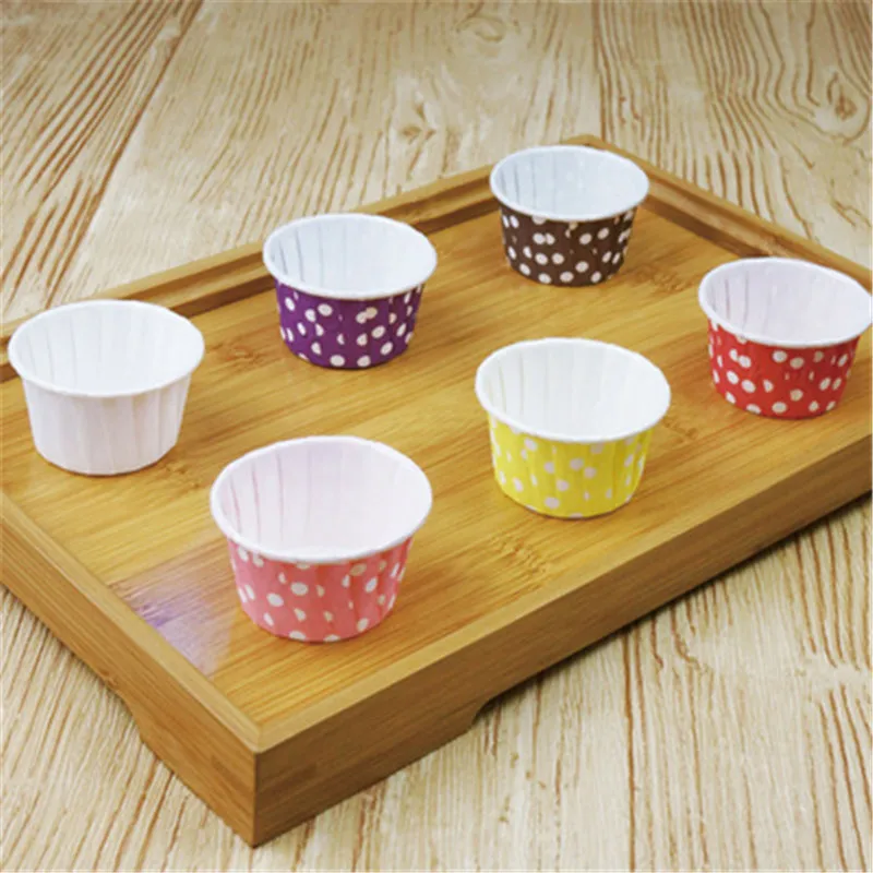 100pcs Cupcake Liner Baking Cup Cupcake Paper Muffin Cases Cake Box Cup