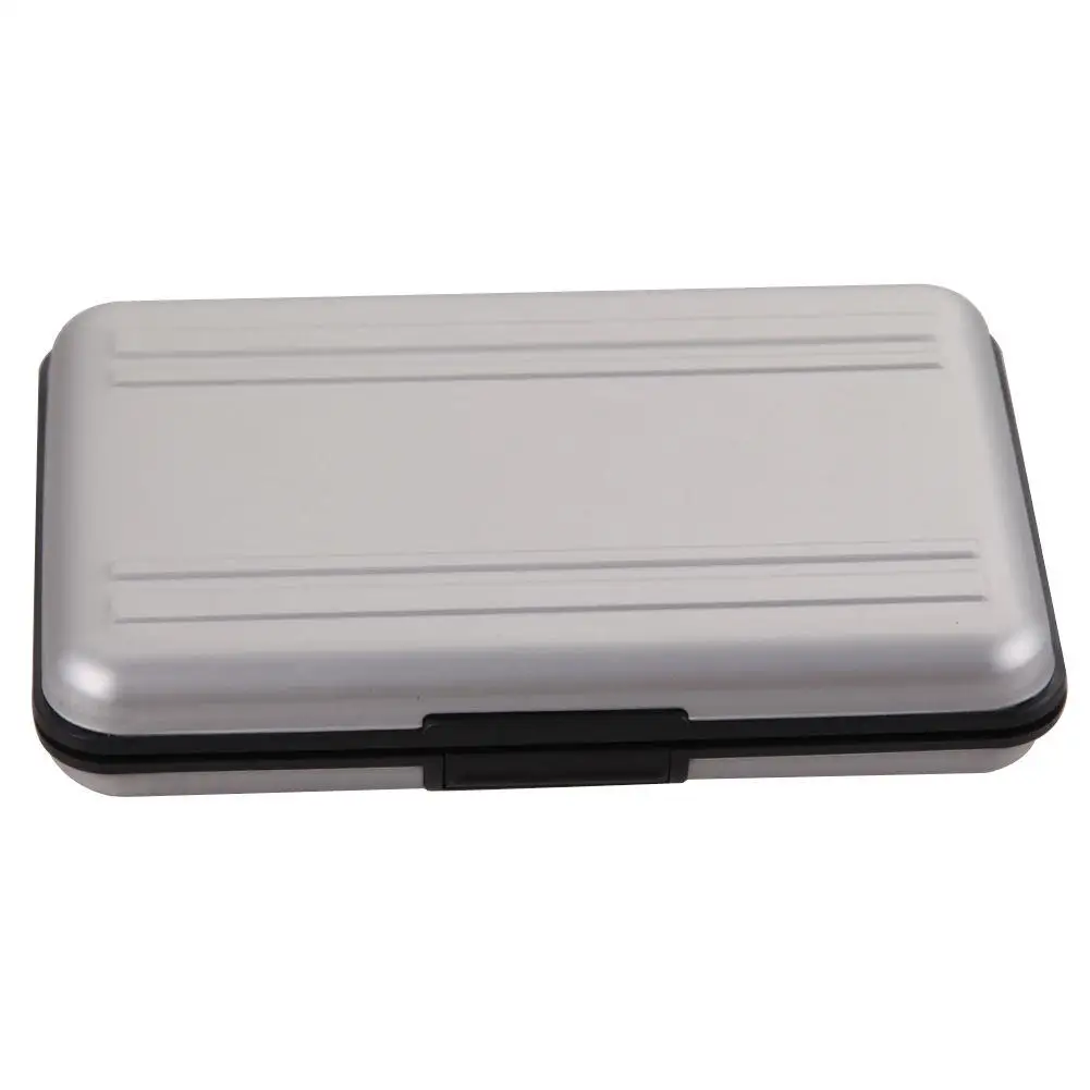 

New 16 Slots Aluminum SD Micro SD Memory Card Protecter Box Storage Case Holder
