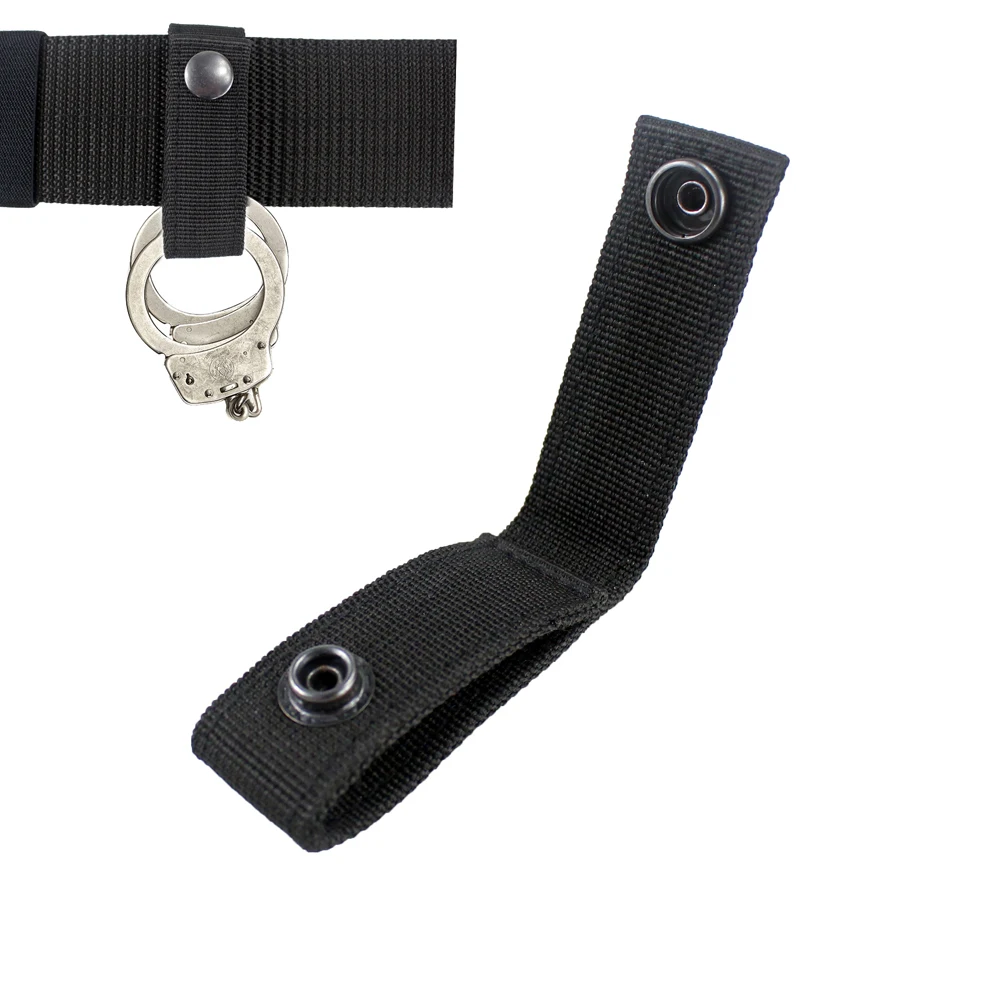 Buy Tactical Hand Cuff Strap Holder Nylon Safety Snap