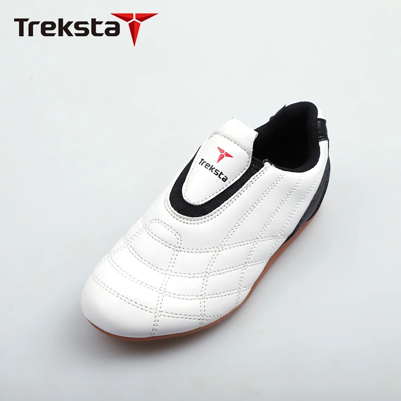 

WTF Professional White Boy Girl Children Kids Taekwondo Shoe KickBoxing Kung Fu Tai Chi Sport Gym Martial Arts Shoes for Child