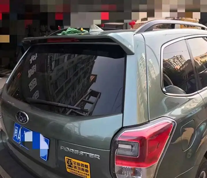 Jioyng краски ABS заднего крыла багажника спойлер для Subaru Forester 2013 2014 2015 2016 2017 2018 быстро