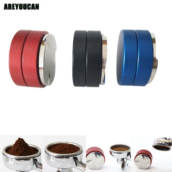 

Adjustable 304 Stainless Steel Espresso Coffee Tamper 58MM 3 Angled Slope Base Home Office Coffee Brewing Tools Drop Shipping