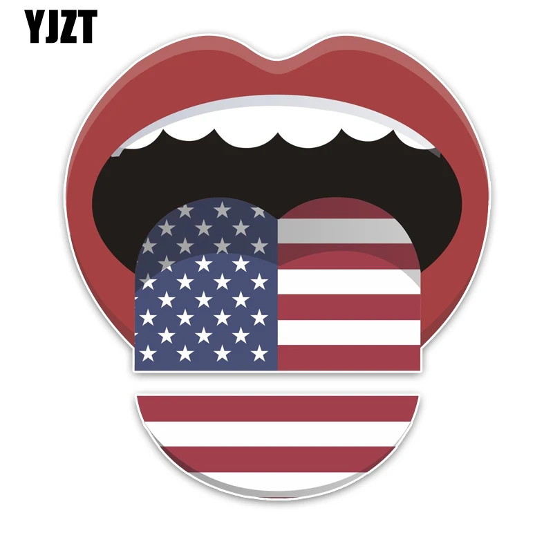Yjzt 14 2 15 5cm Interesting Colored United States National Flag Cartoon Car Sticker Motorcycle Decoration Graphic C1 5507 Car Sticker Cartoon Car Stickersticker Motorcycle Aliexpress