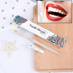 1 компл. зубная щетка для гостиниц чистка зубов Гигиена полости рта стоматологической помощи инструмент одноразовые зубная щетка и зубная
