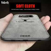 

Cloth Deer Case For Samsung Galaxy J4 J6 Plus A8 A6 Plus 2018 S9 S8 Plus J3 J5 J7 2017 Pro Prime Note 9 8 S7 Edge Silicone Cover