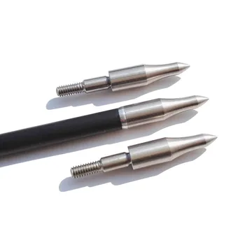 

50pcs Archery Target Arrowhead Alloy Steel 150Grain Arrowhead Field Tips Hunting Points Broadhead