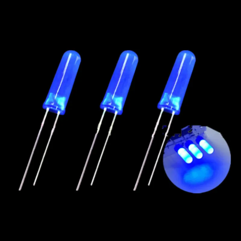 1000 шт 5 мм * 14 Bule/зеленый/желтый свет led прямой бусины формы светоизлучающие диоды