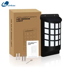 Солнечные Сенсор бра теплый пламени Водонепроницаемый энергосбережения имитирует естественный свет пламени