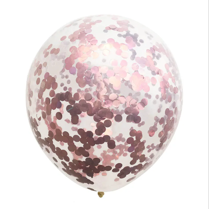 36 дюймов гигантский воздушный шар большой круглый воздушный шар "Конфетти" гигантские надувные шарики для свадьбы Украшение прозрачный клипсы для воздушных шаров, вечерние поставляет большой шар S2XZ - Цвет: Style 9