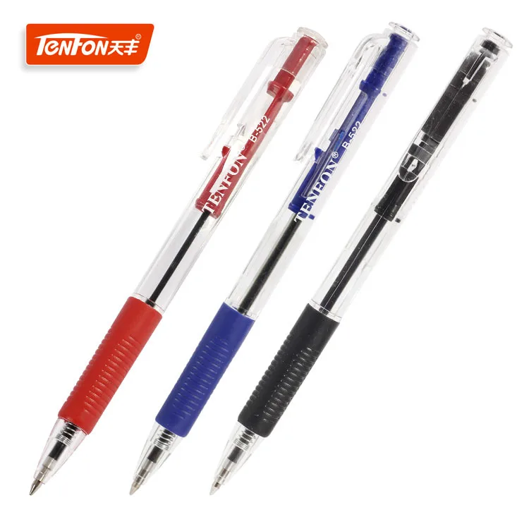 3PCS 522 plastic ballpoint pen manufacturers selling custom printed
