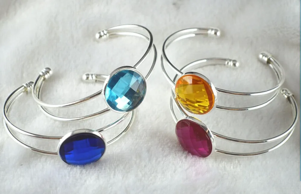 

Free Shipping 20mm beautiful ladies bracelet, jewelry bracelet double line base, silver plated,