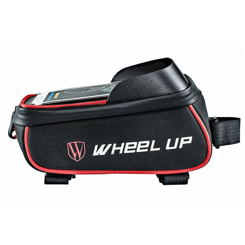 

2018 New Bicycle Bag Cycling Bike Frame Phone Bag Pannier Smartphone GPS Touch Screen Case Bicycle Accessories For 6 Inch Phone