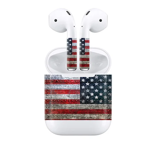 Индивидуальная дизайнерская наклейка для кожи для Apple AirPods для наушников виниловая наклейка - Цвет: TN-AP-0949