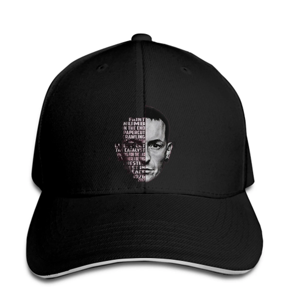 

Funny Men Baseball Cap Women novelty t Rip Chester The legend Linkin park cool Baseball Cap