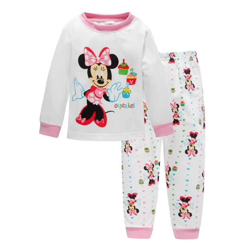 

Brand kids Pajamas Sets Cartoon excavator pattern nightgown Children cotton Pyjamas girls boys lovely soft sleepwear clothes set