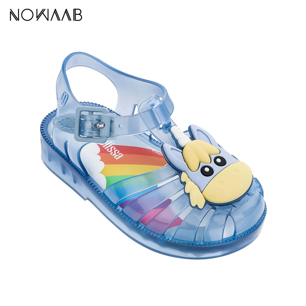 

Mini Melissa Possession Unicorn 2019 New Girl Jelly Sandals Summer Sandals Melissa Kids Sandals Beach Shoes Toddler Shoes