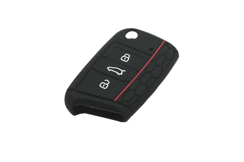 

Remote Key Silicone Skin (GTI Honeycomb Style) For Volkswagen For VW Golf MK7