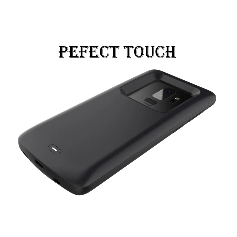 Роскошный 5200 mah Батарея Зарядное устройство чехол для samsung Galaxy S9 плюс Мощность Bank