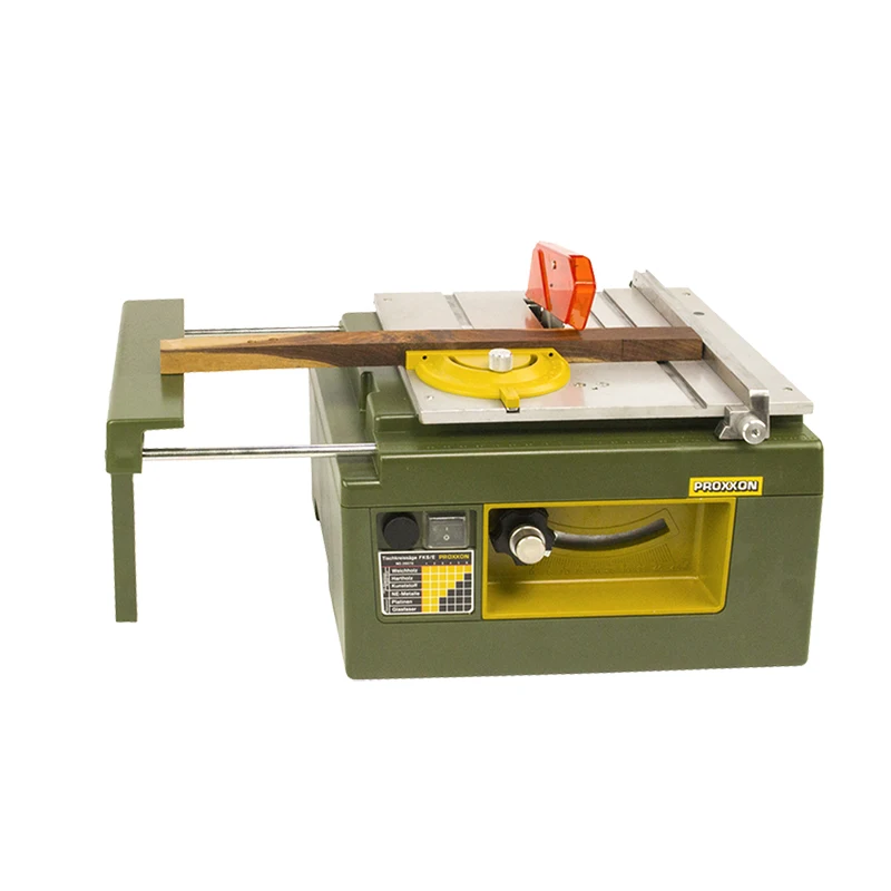 

PROXXON Multi-function Circular Saw Woodworking Table Saw Small Clean Saw Household Desktop Sliding Table Saw, 200W 4000-6800rpm