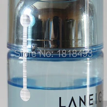 Серебряной косметики печать клейкие наклейки 4x0,6 см/эфирные масла бутылки кепки упаковочные наклейки/провода рисунок 340 шт. в партии