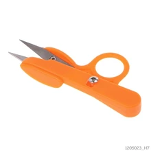 Бытовые швейные соответствующие резьбовые ножницы для резки крест швейные ножницы для лески специальные u-образные пластиковые ручки ручного инструмента