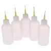 1 Pcs/Set 50ml Transparent Plastic Needle Bottles Glue Dispenser Clear Liquid Dropper Bottle for Rosin Solder Flux Paste Bottle ► Photo 2/6