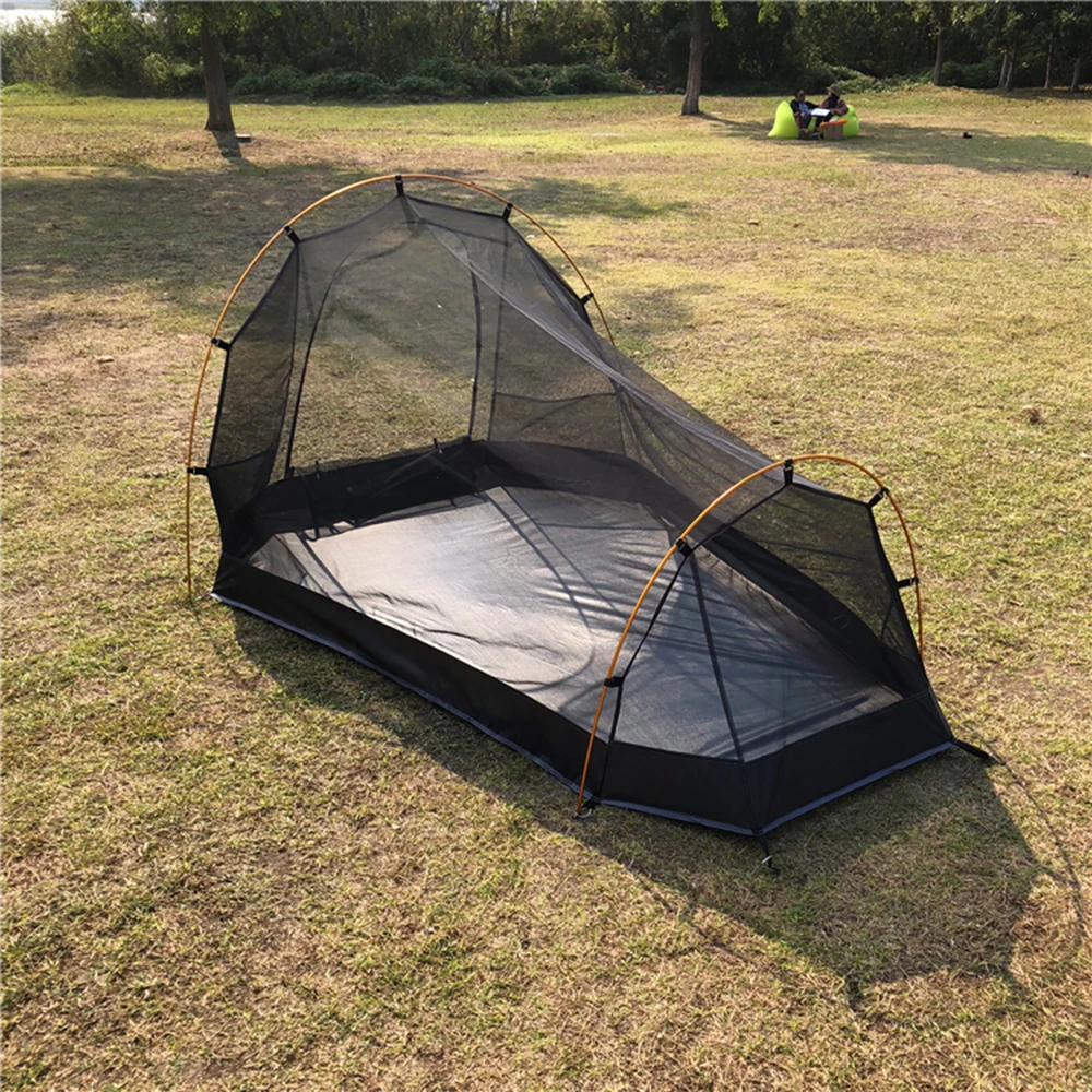 Спальная палатка Bivy, противомоскитная палатка для кемпинга, походная альпинистская кабана, водонепроницаемая, от дождя, летит, уличная спальная палатка, солнечный свет