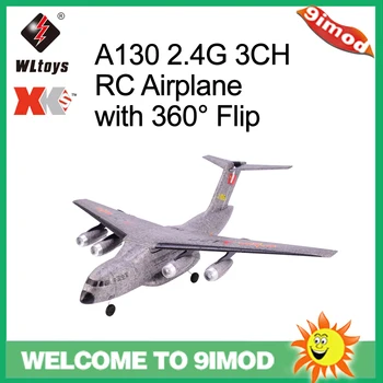 

WLtoys XK A130 RC Airplane EPP 2.4G 3CH Y-20 Model Military Transport Aircraft RC Plane 500mm Wingspan Aircraft Glider