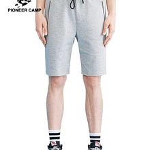 Пионерский лагерь Серый Шорты для мужчин бренд-одежда летние повседневные бермуды Шорты мужской наивысшего качества хлопковые шорты ADK801106
