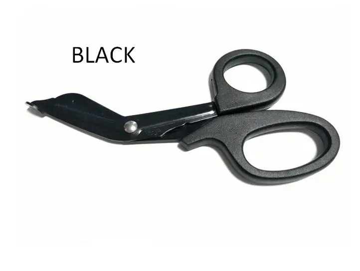 

Outdoor regulation EMT with a small tooth survival rescue scissors medical first aid canvas scissors field survival equipment