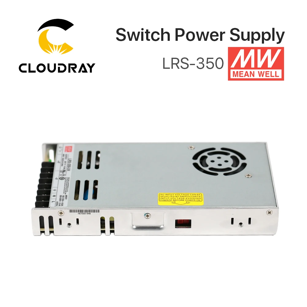 Meanwell LRS-350 potencia de conmutación fuente de alimentación de 12 V 24 V 36 V 48 V 350 W Original MW Taiwán marca LRS-350-24 - 2