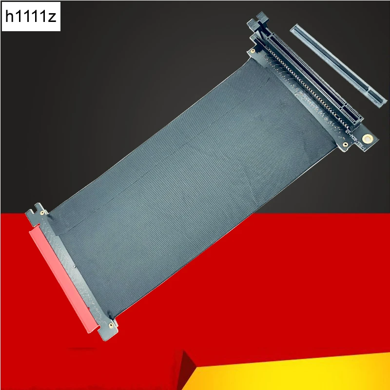 

Видеокарта Riser PCI-E x16 на x16, вертикальный подъемный плоский кабель-удлинитель для Alpha 550RGB 330, чехол с водяным охлаждением PCIe 16x