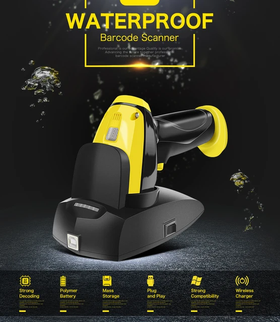 Best Price NETUM NT-i8 Wireless 2D QR Barcode Scanner IP67 Waterproof with Wireless Charging Stand for Mobile Screen Payment Best Price NETUM NT-i8 Wireless 2D QR Barcode Scanner IP67 Waterproof with Wireless Charging Stand for Mobile Screen Payment