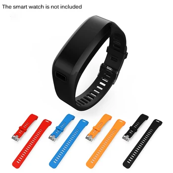 

Replacement Soft Silicone Bracelet Strap Wristband Accessory Watch Band for Garmin Vivosmart HR