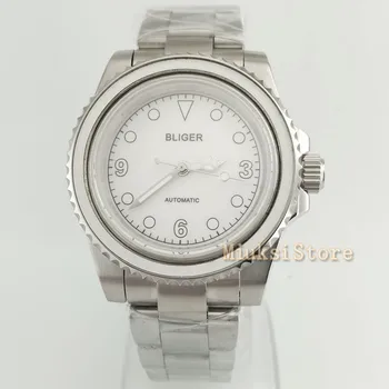 

40mm Luminous Automatic Top Marque De Luxe Hommes Date Horloge Sport Montres Hommes bracelet Montre Sport Relogio Masculino