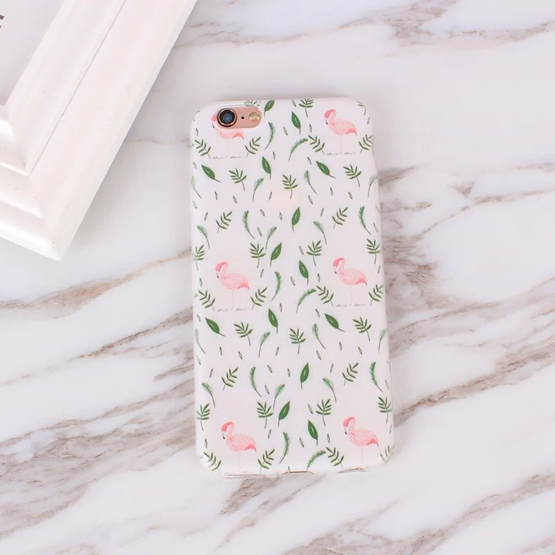 Luxury Flower Cute For iPhone 5 5S SE 6 6S 7 4 4S Silicone 16