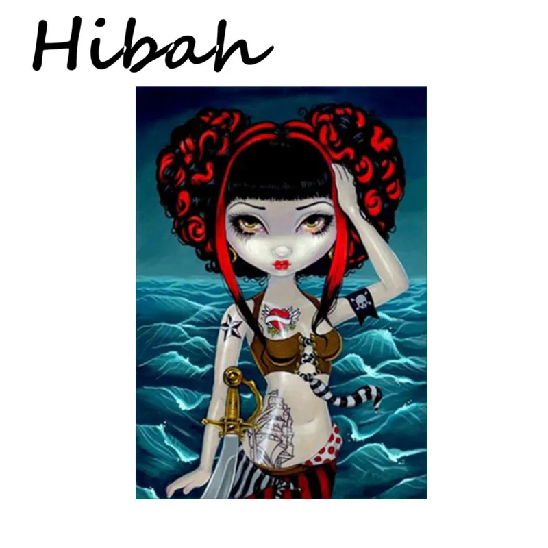 

Diamond 5d diy Diamond Cross Stitch Cartoon Girl Picture Diamond Mosaic Children Room Decoration Gift
