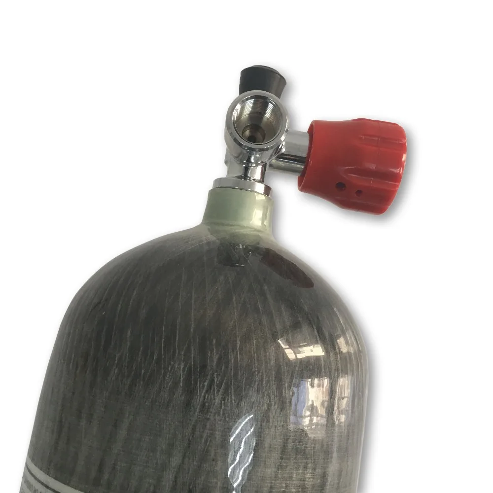 AC16811 Acecare Пейнтбол Hpa баллон для дайвинга 6.8LCE 30Mpa 4500Psi цилиндр из углеродного волокна/кислородный карбоновый цилиндр с клапаном