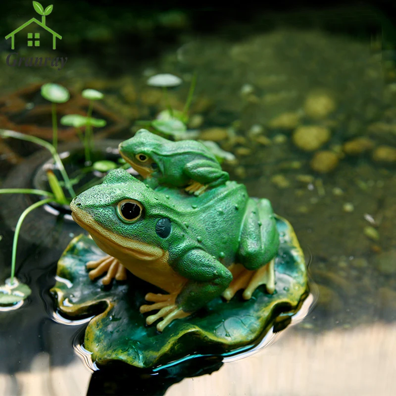 creative resin crafts garden animals floating water frog ornaments outdoor garden decorations 1 piece free shipping in figurines miniatures from home - Garden Animals creative resin crafts garden animals floating water frog ornaments outdoor garden decorations 1 piece free shipping in figurines miniatures from home - Garden Animals