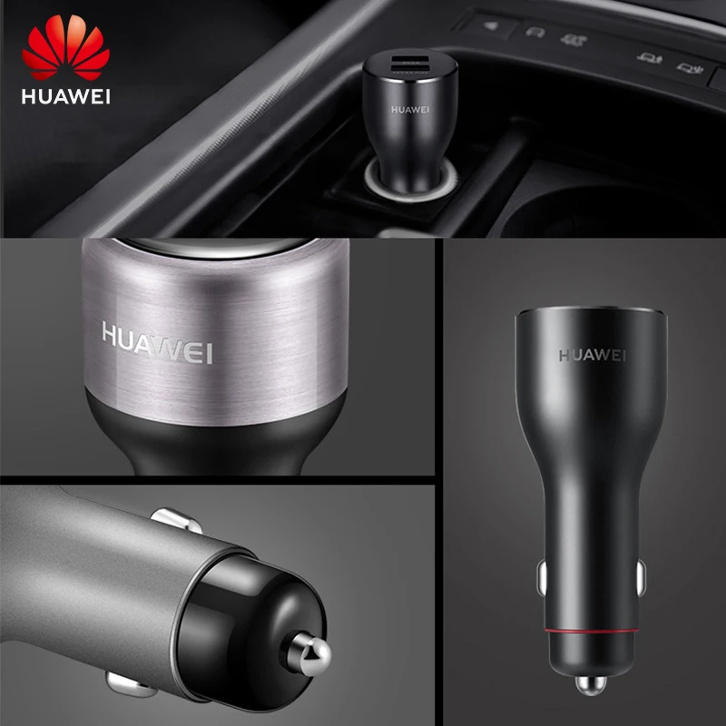 Зарядное устройство для автомобиля Huawei быстрая зарядка 2 USB порта 23 Вт 9 В А