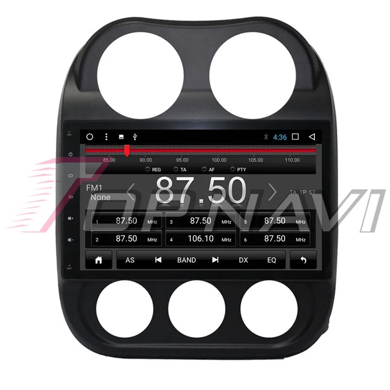 Top 2 din Multimedia Player For Jeep Compass 2010 10.1