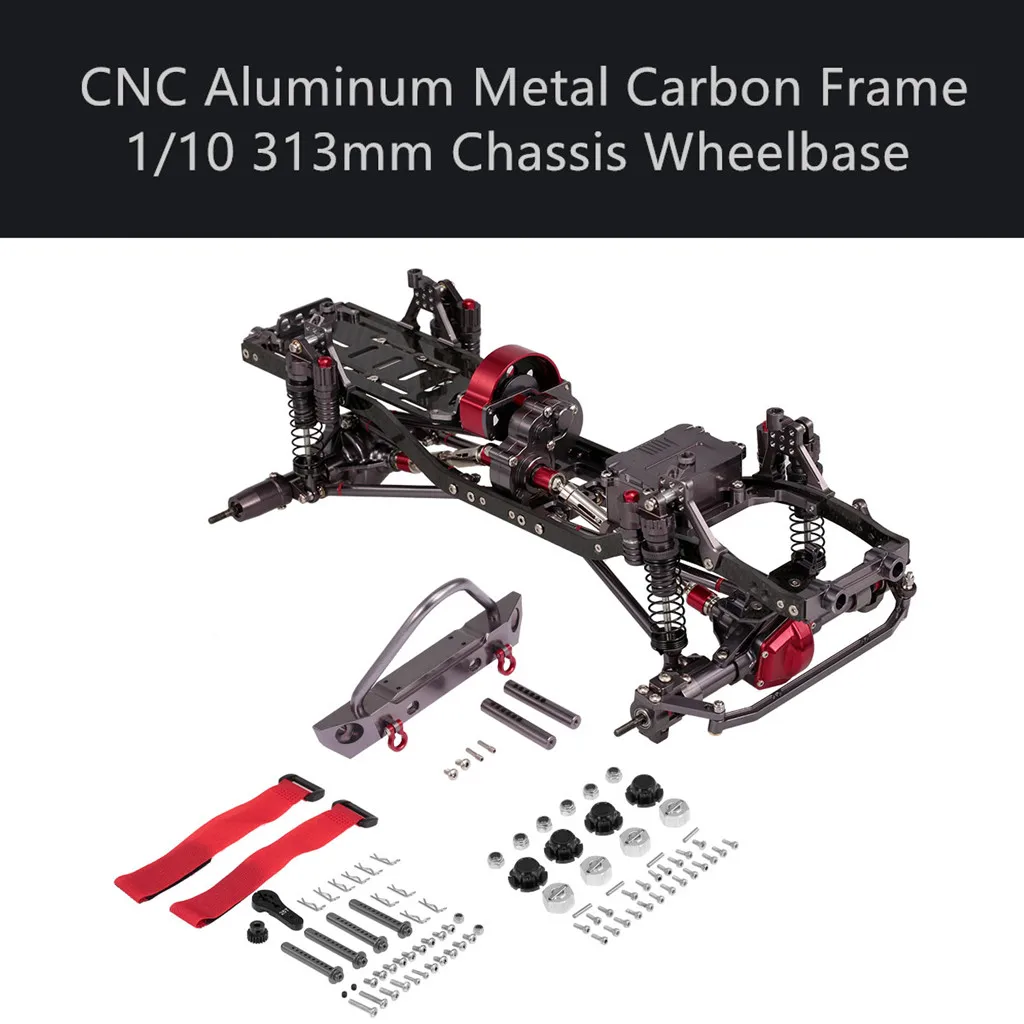 Автомобильные аксессуары с дистанционным управлением 1/10 CNC RC Rock Crawler Truck