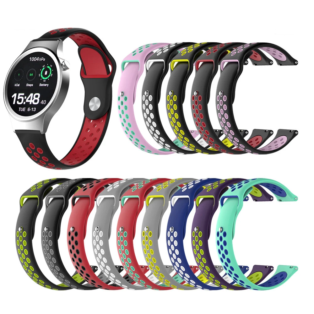 Ремешок для Fossil Gen 4 Q Venture HR/Gen 3 ремешок часов мягкий силиконовый дышащий браслет