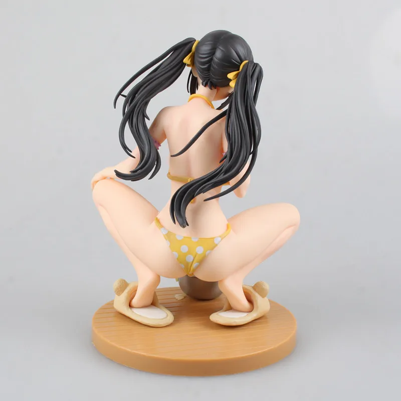 Японские Аниме сексуальные фигурки ПВХ Аниме фигурки Alphamax Skytube секс-игрушки для взрослых голые Большая женская грудь Модель около 16 см