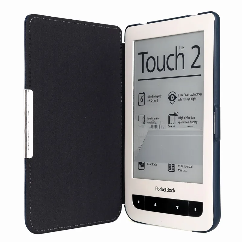 1pc Защитная оболочка для pocketbook basic touch lux 2 614/624/626 pocketbook 626 плюс искусственная кожа читалка чехол